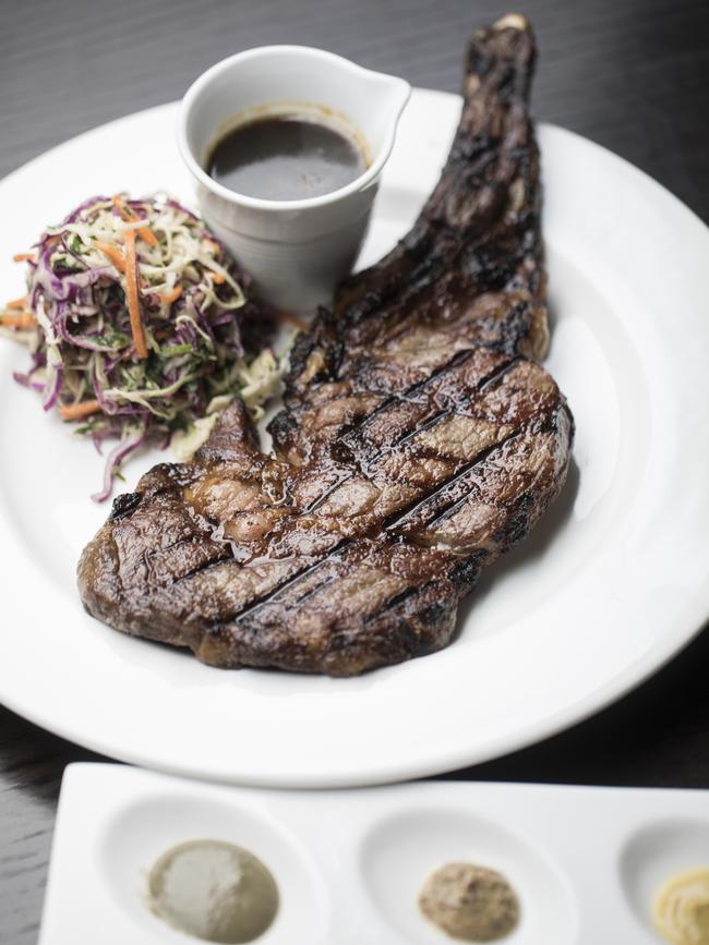 Steak at Blackbird Bar & Grill in Brisbane City.