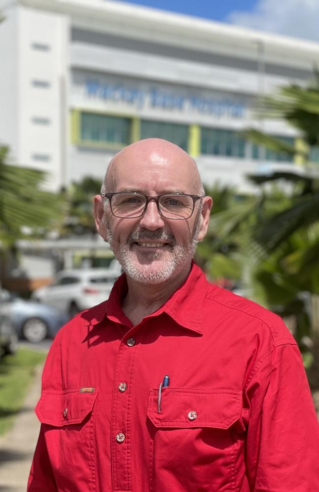 Neil Wallace listed health care and cost-of-living reliefs as his top priority. Photo: Fergus Gregg