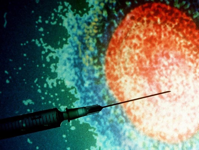 Measles generic.  Picture: Getty