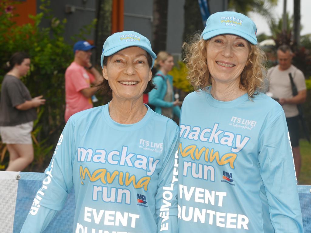 Jan Simpson and Sue Walker at Mackay Marina Run Sunday 4 June 2023 Picture: Michaela Harlow