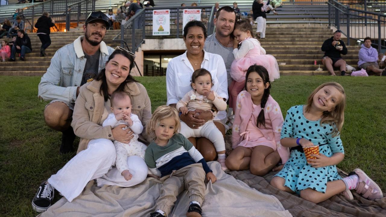 Kalee, Nick, Owen, Annie, Alex, Eve, Steph Naiah, Mahalia, and Eddie at the Gympie Show, Thursday May 18, 2023 Picture: Christine Schindler