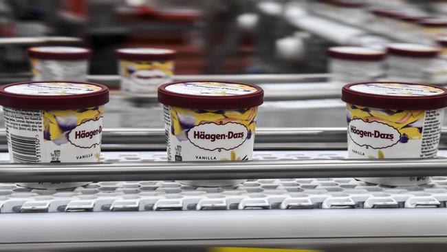 The ice cream was recalled after the fears it contained traces of ethylene oxide. Picture: Denis Charlet / AFP