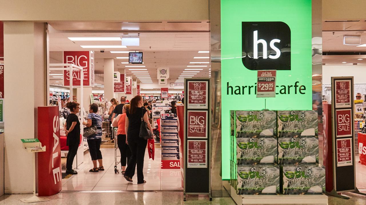 Harris Scarfe has 66 stores across the country. Picture: AAP Image/Matt Loxton
