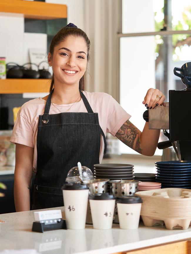 He Said She Said owner Natasha Said opened her cafe last month on King William Rd. Picture: Matt Loxton