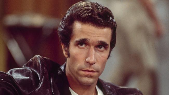 Henry Winkler as The Fonz in Happy Days. “As the Fonz, I got to be everybody I wanted so badly to be and I wasn’t.”