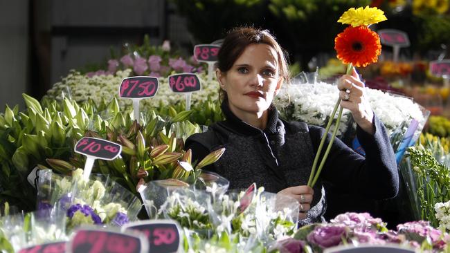 Sophia Dickson closed her long-running market stall, Fresh Cut Flowers, in 2015. Picture Yuri Kouzmin