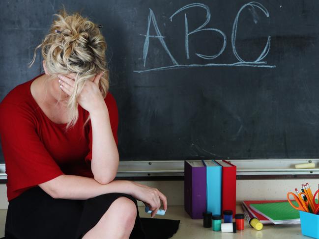 The former teacher also alleges she was physically attacked by students on ‘hundreds of occasions’. Picture: iStock