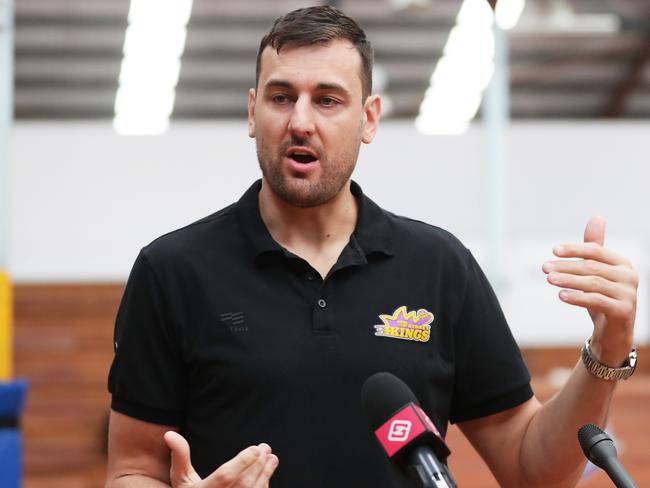 Andrew Bogut has been appointed assistant coach of the Sydney Kings. Picture: Getty Images