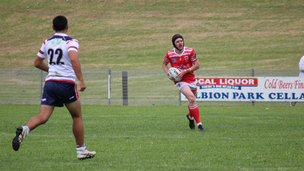 Josiah Clifford of the Illawarra South Coast Dragons Laurie Daley Cup team. Picture: Kevin Merrigan