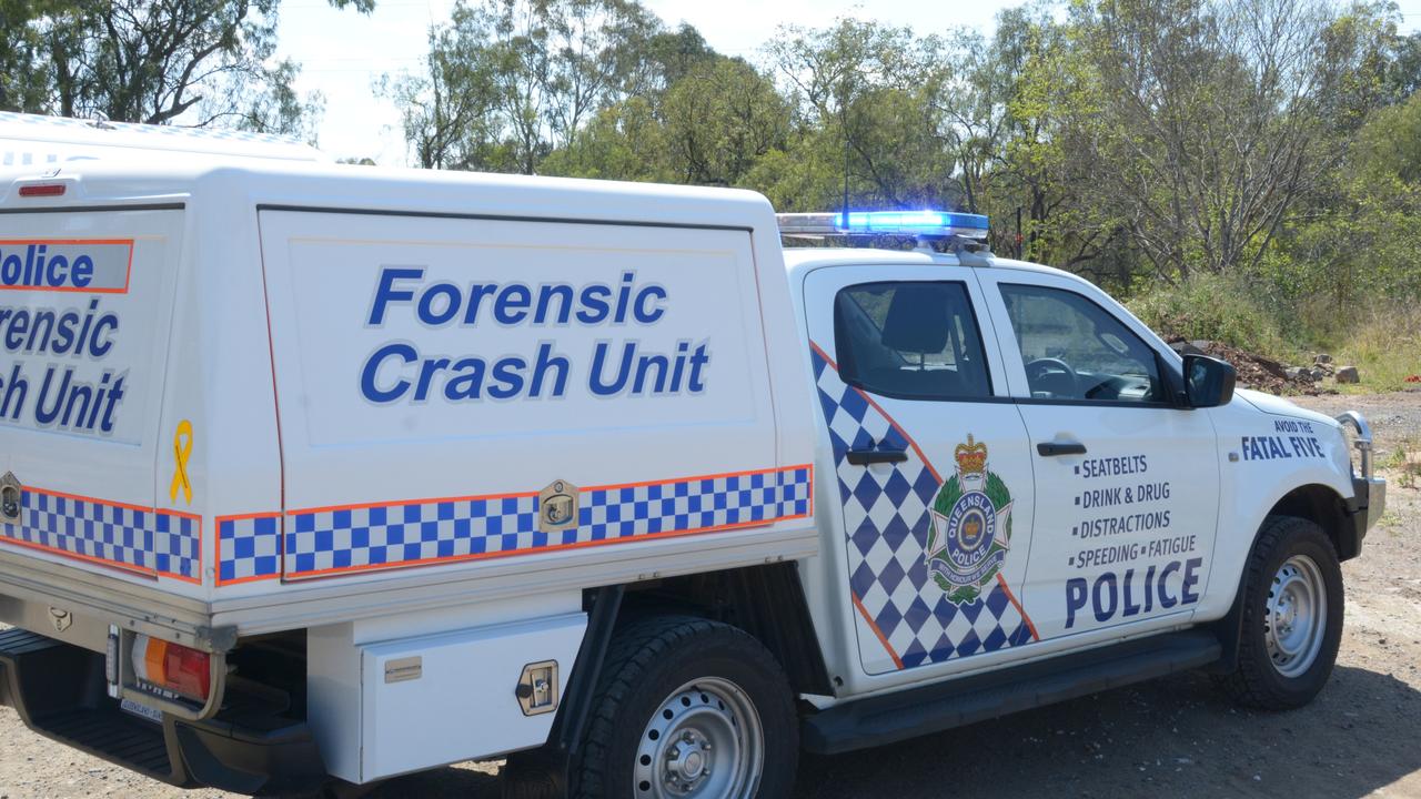 The Forensic Crash Unit was on the scene of the accident, which happened near Emerald on Monday morning.