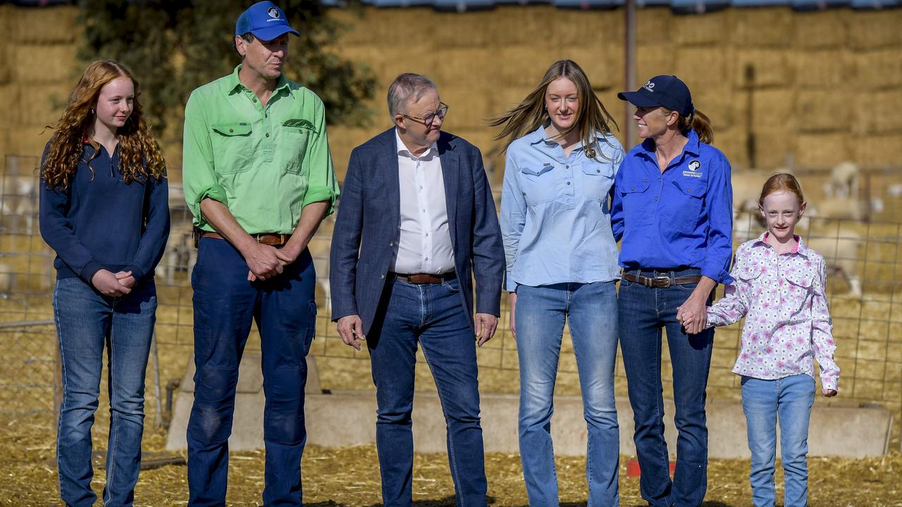 Albo jets into SA to make huge drought call