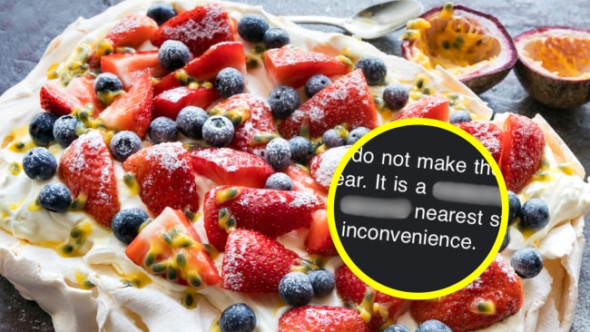 Aussie dessert pulled from shelves for shocking reason