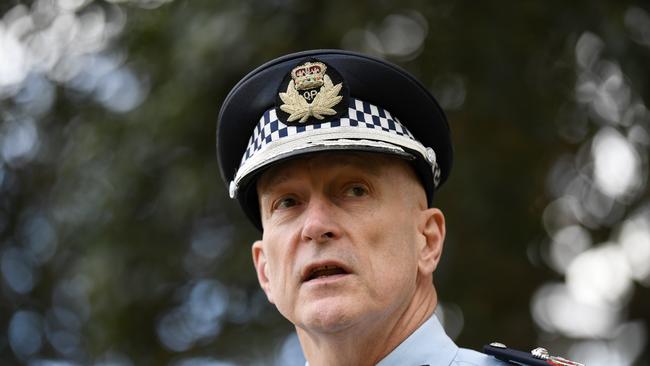 Queensland Police Deputy Commissioner Steve Gollschewski urged motorists earlier yesterday to “please get across this” as the new system came into effect (AAP Image/Dan Peled).