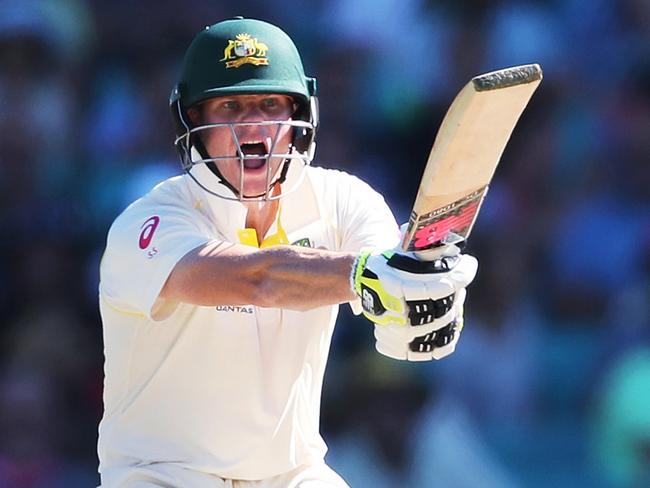 AustraliaÕs Steve Smith calls for no run during Day 2 of the 5th Ashes Test between Australia and England at the SCG. Picture. Phil Hillyard