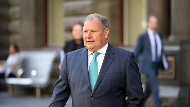 Melbourne Lord Mayor Robert Doyle says he does not support council amalgamations. Picture: Mark Wilson