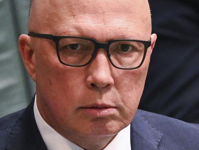 CANBERRA, AUSTRALIA, NewsWire Photos. SEPTEMBER 14, 2023: Leader of the Opposition Peter Dutton during Question Time at Parliament House in Canberra. Picture: NCA NewsWire / Martin Ollman