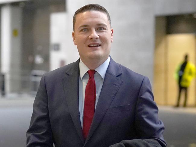 Shadow health secretary Wes Streeting arrives at BBC Broadcasting House in London, to appear on the BBC One current affairs programme, Sunday with Laura Kuenssberg. Picture date: Sunday December 17, 2023. (Photo by Stefan Rousseau/PA Images via Getty Images)