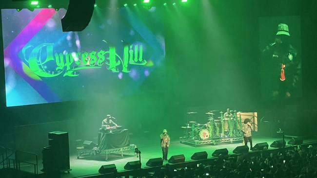 Cypress Hill performing in Adelaide on March 25, 2023. Picture: Michael Owen-Brown