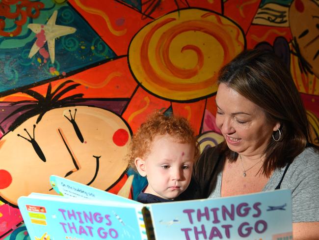 TOUGH TIMES: Happy Home Childcare Mooloolaba owner Annie Scanlan with Willow Hound is worried about the impacts of Covid and government measures on Family Daycare providers. Photo: John McCutcheon / Sunshine Coast Daily