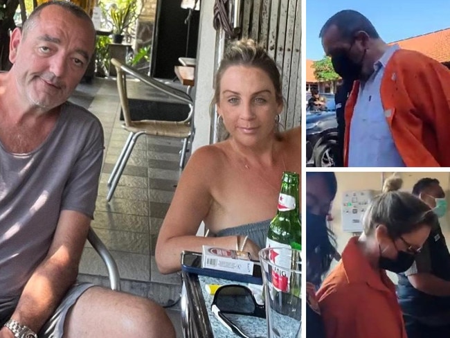 Aussie couple arrested in bali