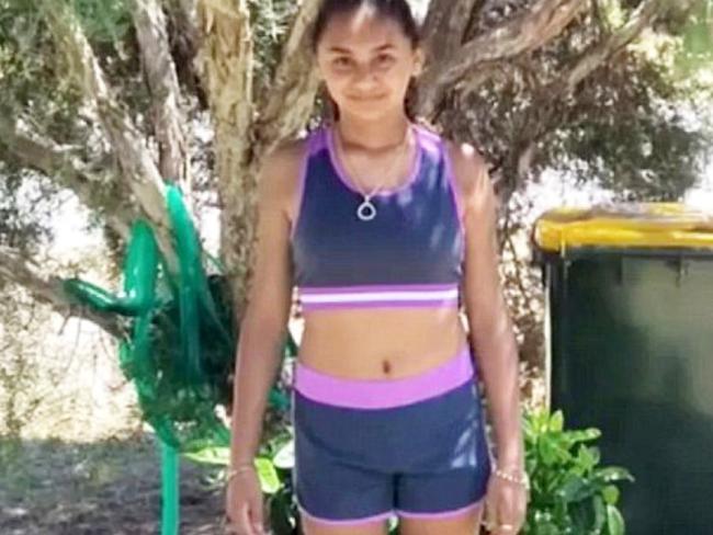 Denishar Woods suffered an electric shock after using a garden tap. Picture: 9 News