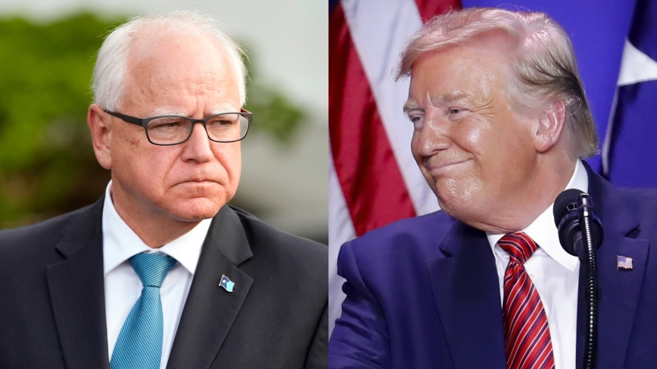 ‘He sows chaos and division’: Tim Walz slams Donald Trump