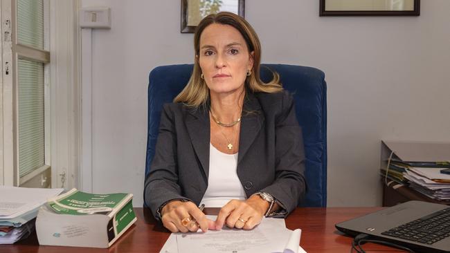 Lawyer Serena Tucci, public defender of Perry Kouroumblis. Picture: Supplied