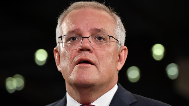 Prime Minister Scott Morrison. Picture: NCA NewsWire/Joel Carrett