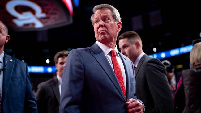 Georgia Gov. Brian Kemp. Picture: Andrew Harnik/Getty Images/AFP