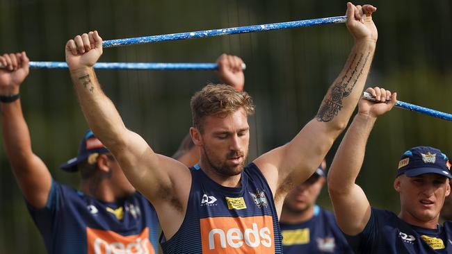 Bryce Cartwright said it was simply a personal decision not to follow the NRL guidelines and have a flu shot as part of the code’s strict COVID-19 plan. Picture: AAP