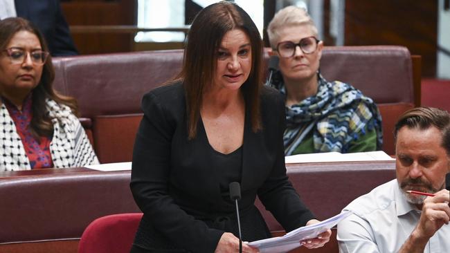 The government now needs three crossbencher votes like that of Jacqui Lambie to pass the bill. Picture: NCA NewsWire / Martin Ollman