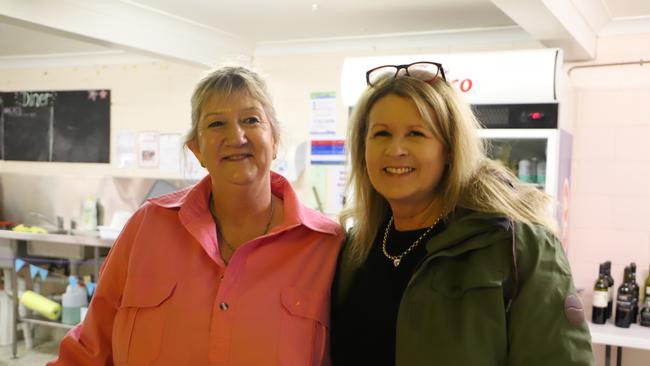 Judie Thompson and Andrea Brackin.
