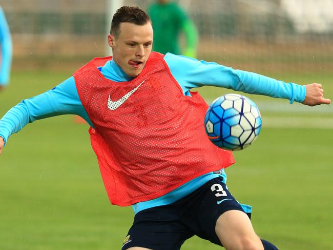 Socceroos coach Graham Arnold is keen to get a close look at Brad Smith Picture: Mark Evans