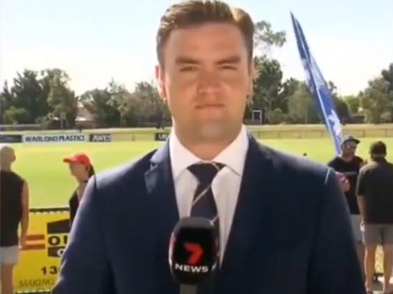 Director of Seven News Chris Salter was eager t snare the talented Xander McGuire to the team.. at any cost. Picture: 7News