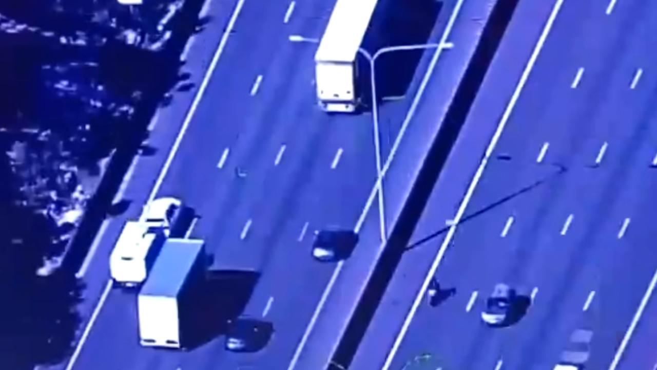 Leaked POLAIR footage of the alleged police chase across Brisbane and Logan.