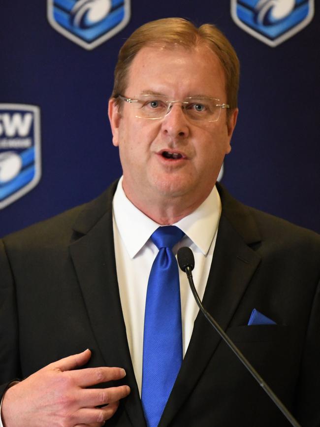 NSWRL boss Dave Trodden. NRL Imagery