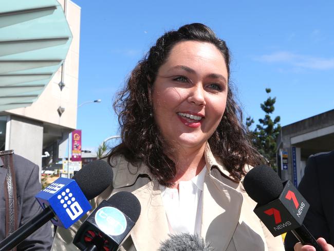 Brisbane Magistrates Court Jean Ellen Madden appears in court on charges relating to her charity Street Swags   Photographer Philip Norrish NO BY LINE