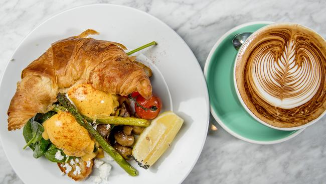 Dark Fluid Espresso at Robina — the Mrs Benedict. Picture: Jerad Williams