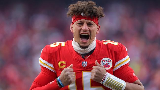 Patrick Mahomes is on track to reach another Super Bowl. Photo: David Eulitt/Getty Images/AFP.