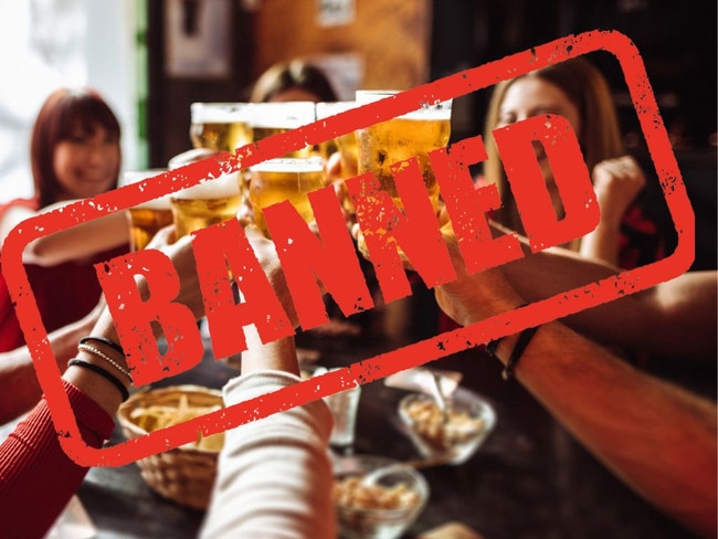 Access to alcohol, previously a mainstay of midweek work functions, is now being restricted across NAB, with teams now beingput on notice over the booze ban.