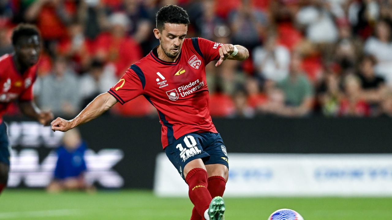 Zach Clough is confident Adelaide United can contend this season. Picture: Mark Brake/Getty Images