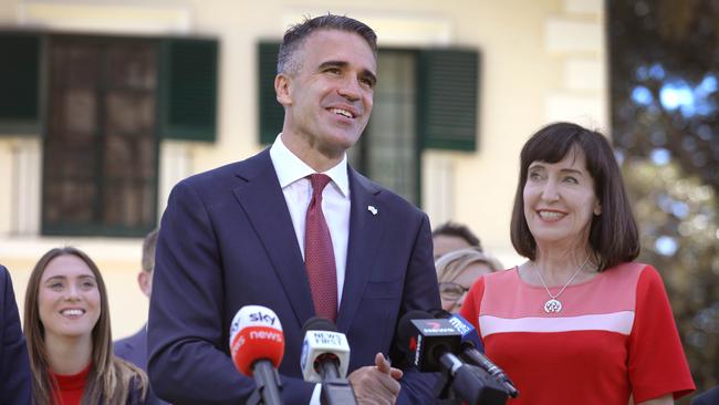 Premier Peter Malinauskas and Deputy Premier Susan Close Picture: NCA NewsWire / Dean Martin