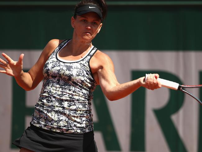 Dellacqua in action at the French.