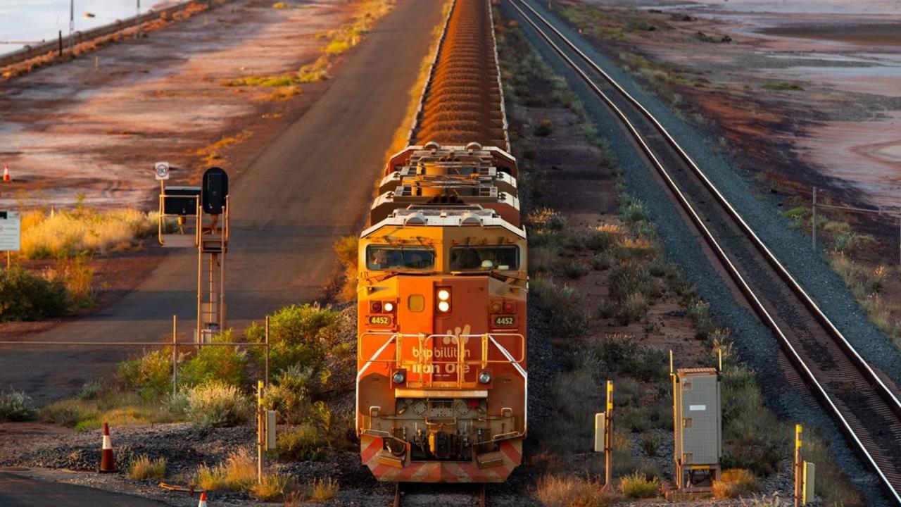 Over 60 per cent of Australia’s iron ore exports end up in China. Picture: Bloomberg