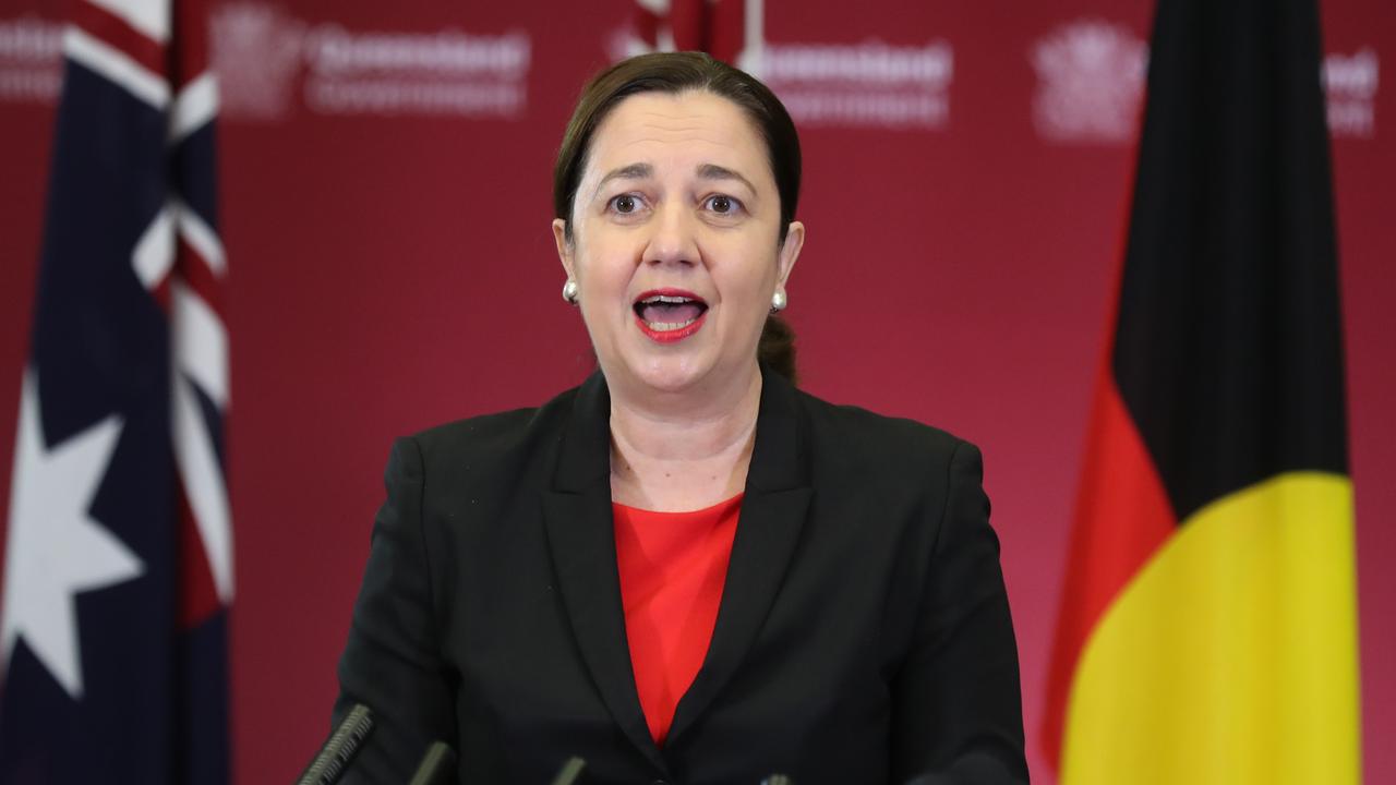 Queensland Premier Annastacia Palaszczuk stands by the advice of her chief medical officer.