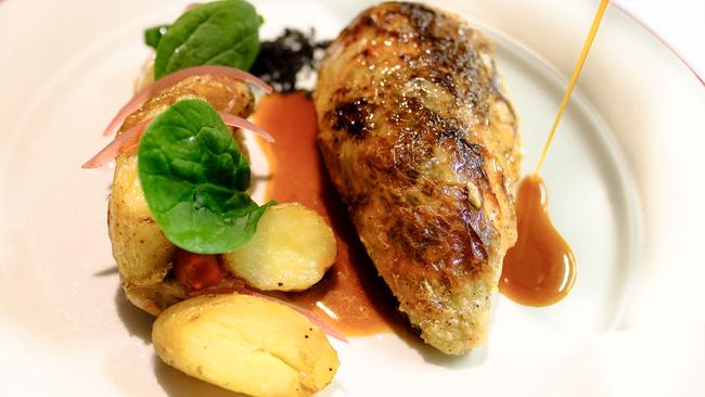 Bannockburn chicken is one of the classics chef Philippe Mouchel nails.