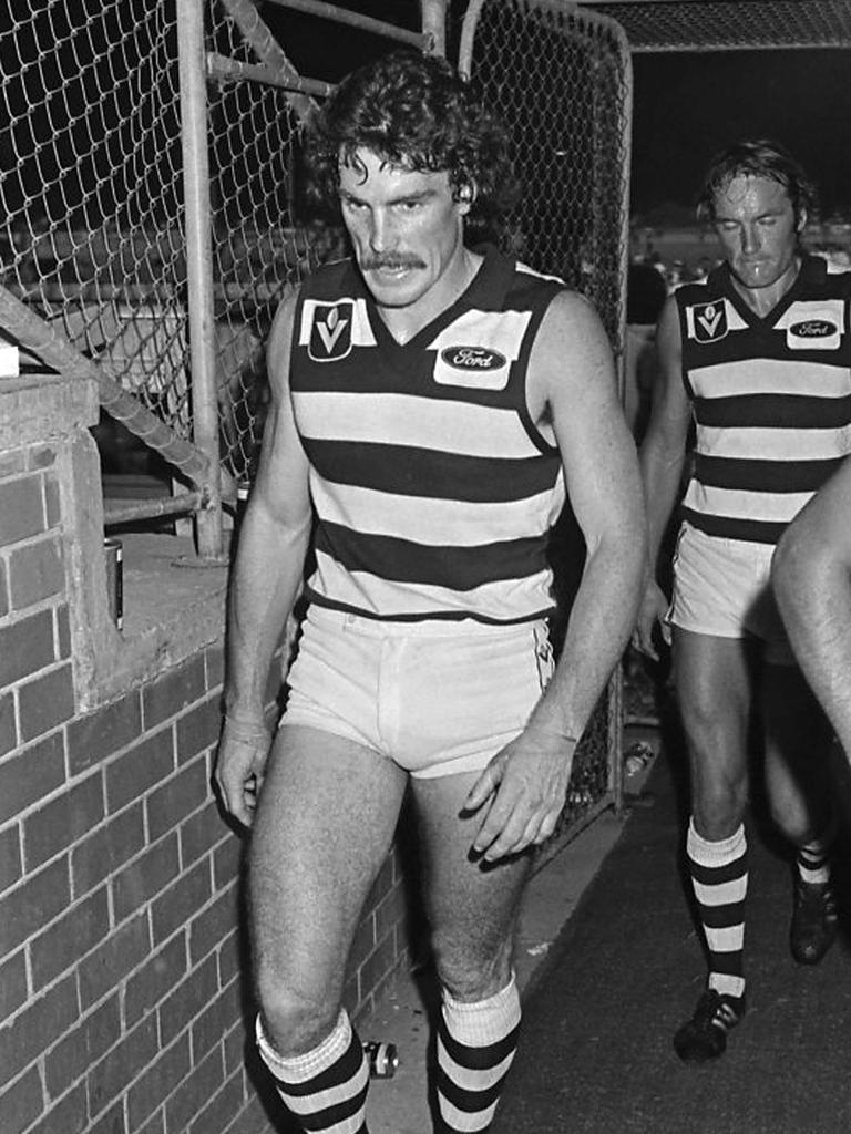 Ray Card in his best-and-fairest winning year, 1983. Picture: BOB GARTLAND COLLECTION