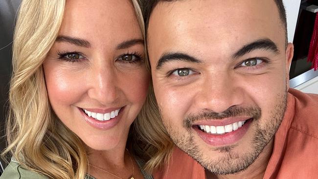 Guy joked that his kids ‘ruined’ the moment with wife Jules.