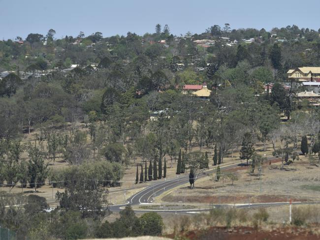 Toowoomba view from New England Highway. September 2019