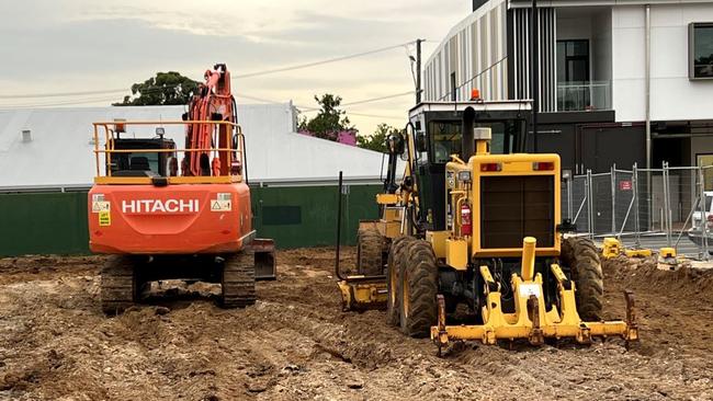Construction at the site. Picture: MeadowbrookHealth.com.au
